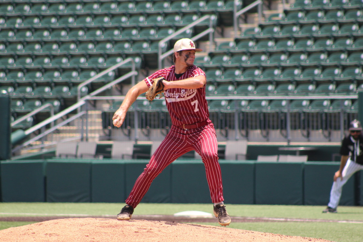 Texarkana Liberty-Eylau Canyon Randall 4A UIL state semifinals Texas baseball playoffs 060723 Andrew McCulloch 389